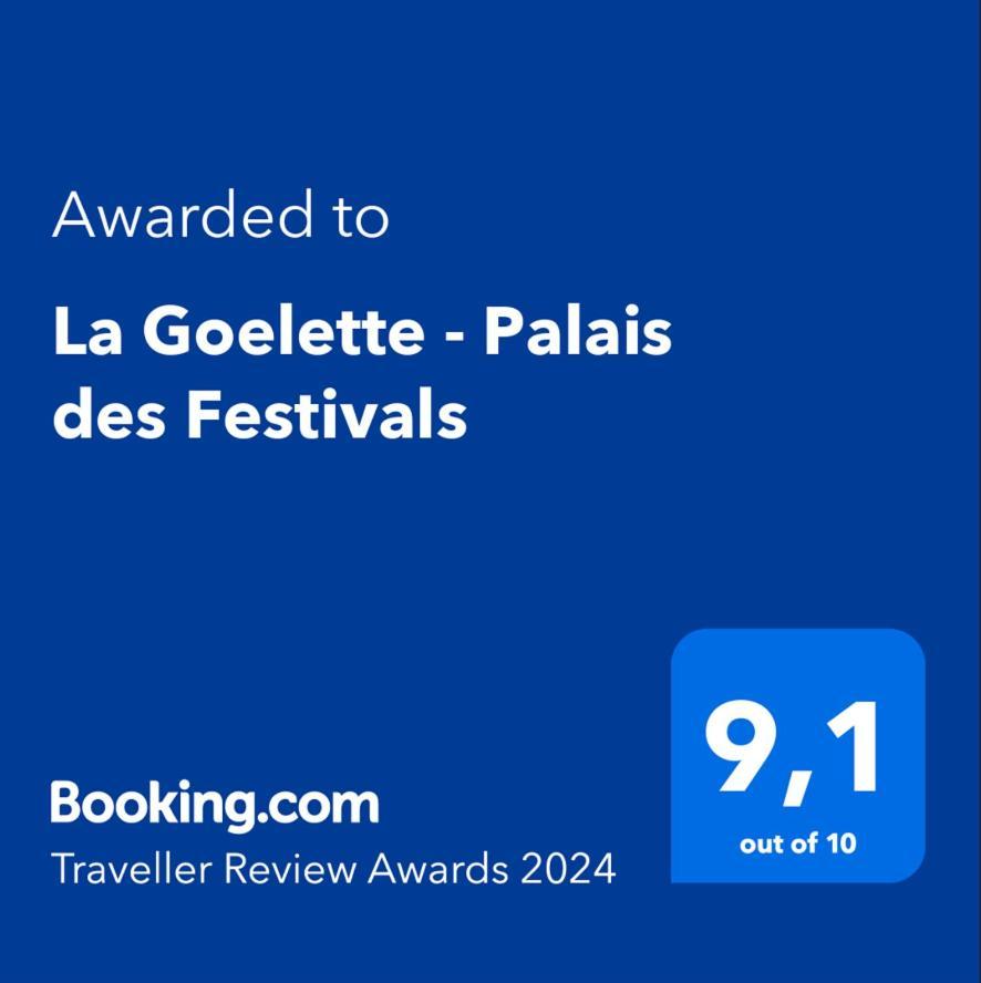 Ferienwohnung La Goelette - Palais Des Festivals Cannes Exterior foto